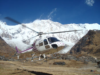 Annapurna Base Camp Heli Trekking
